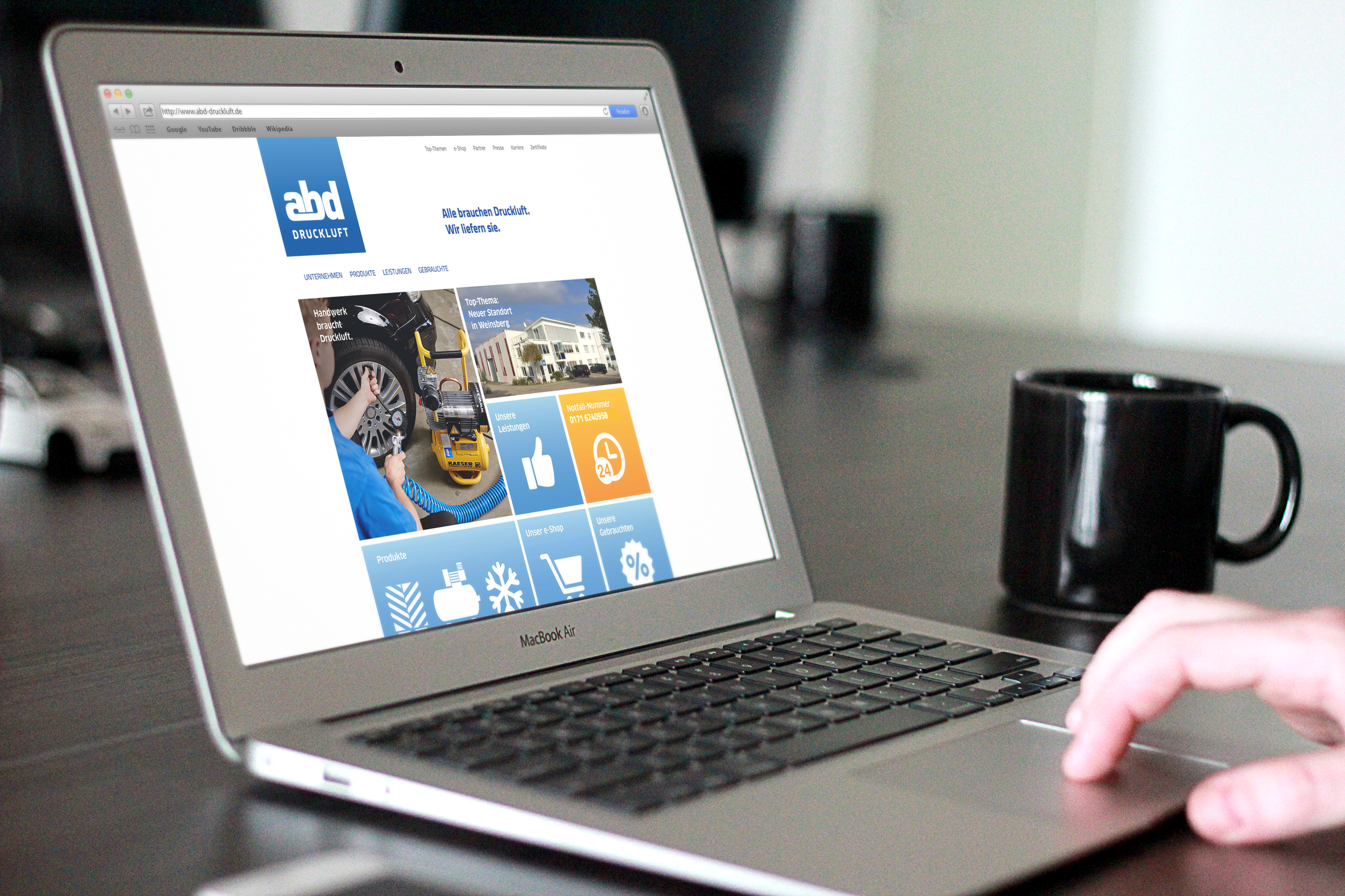 ABD Druckluft Website