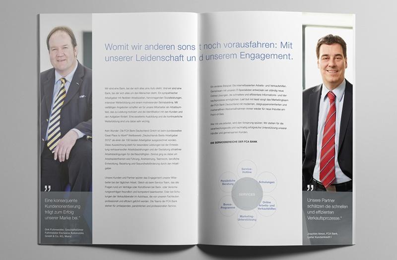 FCA Bank Imagebroschuere