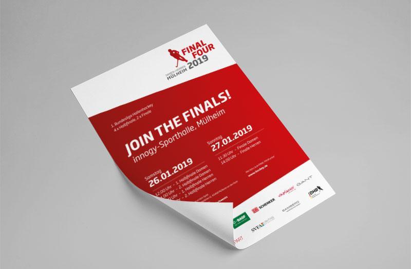 DHB Final Four 2019 Plakat 800x525
